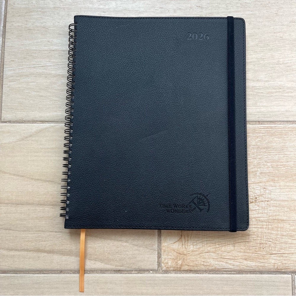 NEWPoprun Softcover 2026 Weekly Monthly Planner Stationary Construction Academia